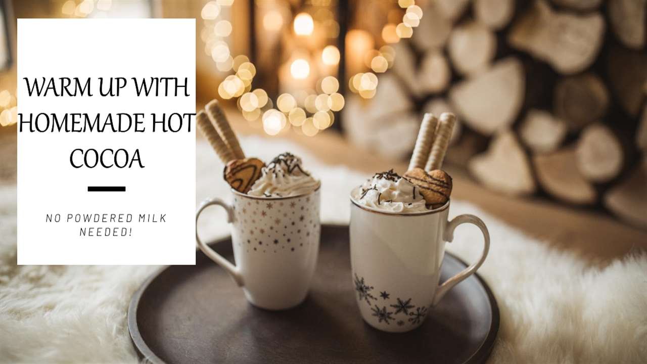 Hot Cocoa Recipe Without Powdered Milk